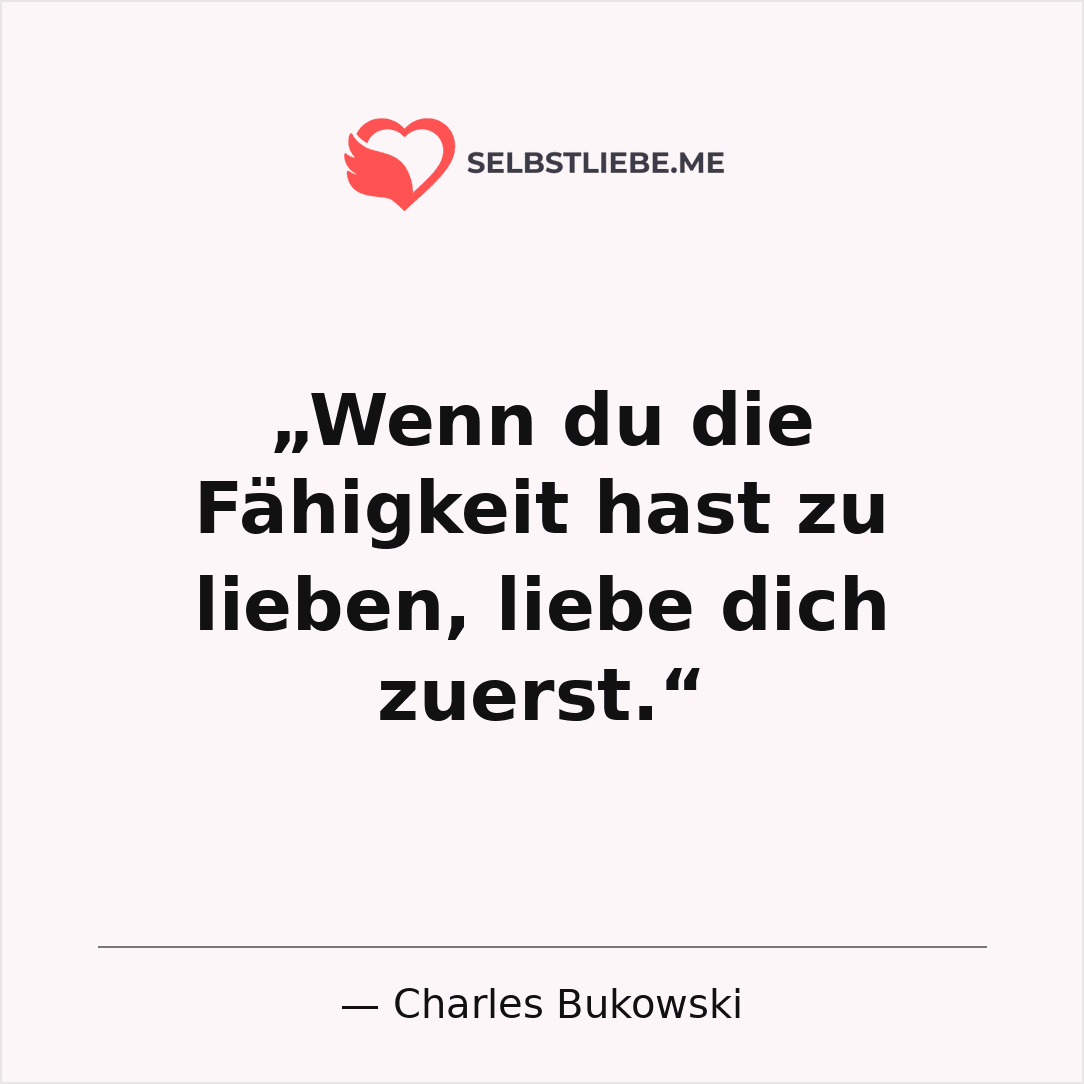 Charles Bukowski Zitat